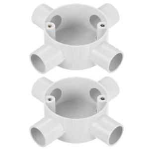 4WAY CIRCULAR BOXES 25MM